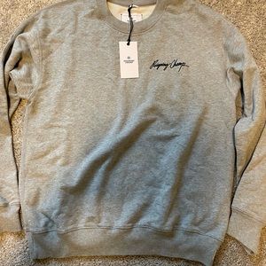 NWT Reigning Champ crew sweater/sweatshirt. Loose fit, medium weight